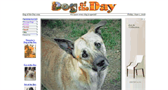 Desktop Screenshot of dogoftheday.com